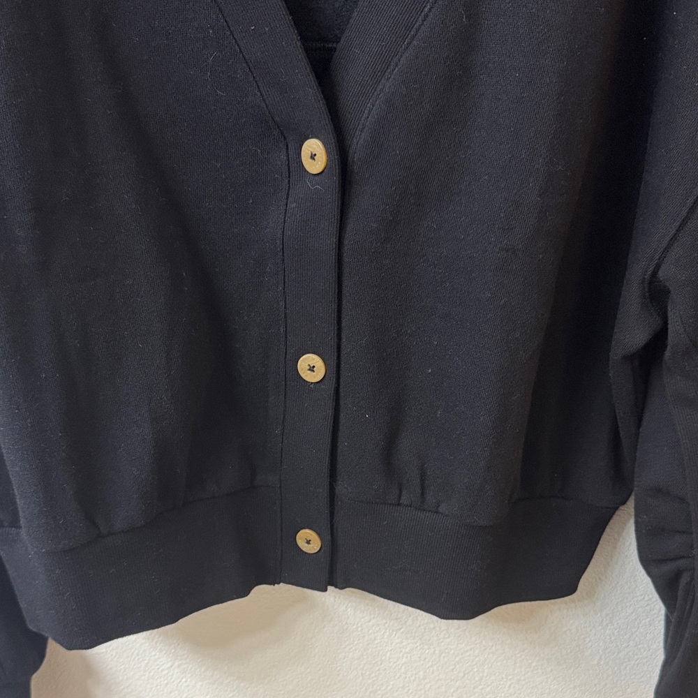 PINK Victoria's Secret Black Button-Up Cardigan - Picture 4 of 6